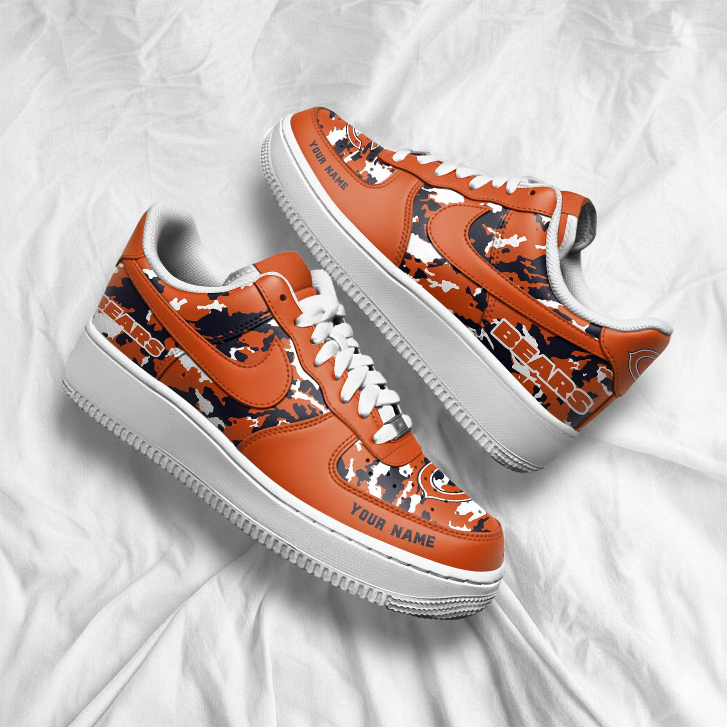 CHI x NFL Premium Camo AF1 Sneakers DDT CTND