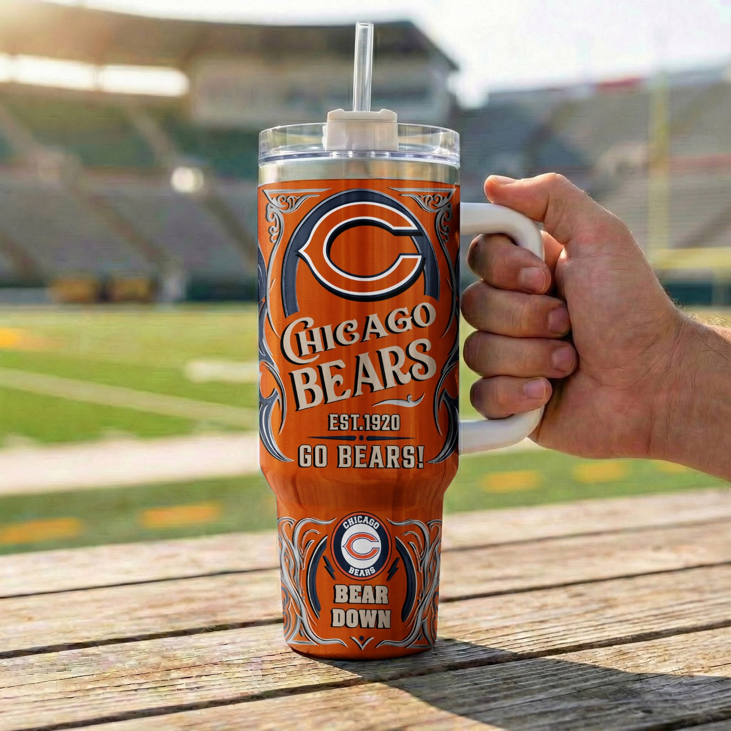 CHI x NFL Stainless Steel Tumble DatND DVT