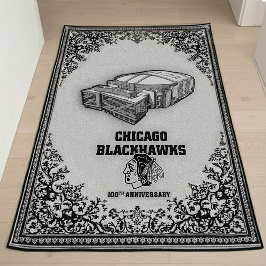 CHI x NHL Anniversary Premium Rug DDT TTTZ