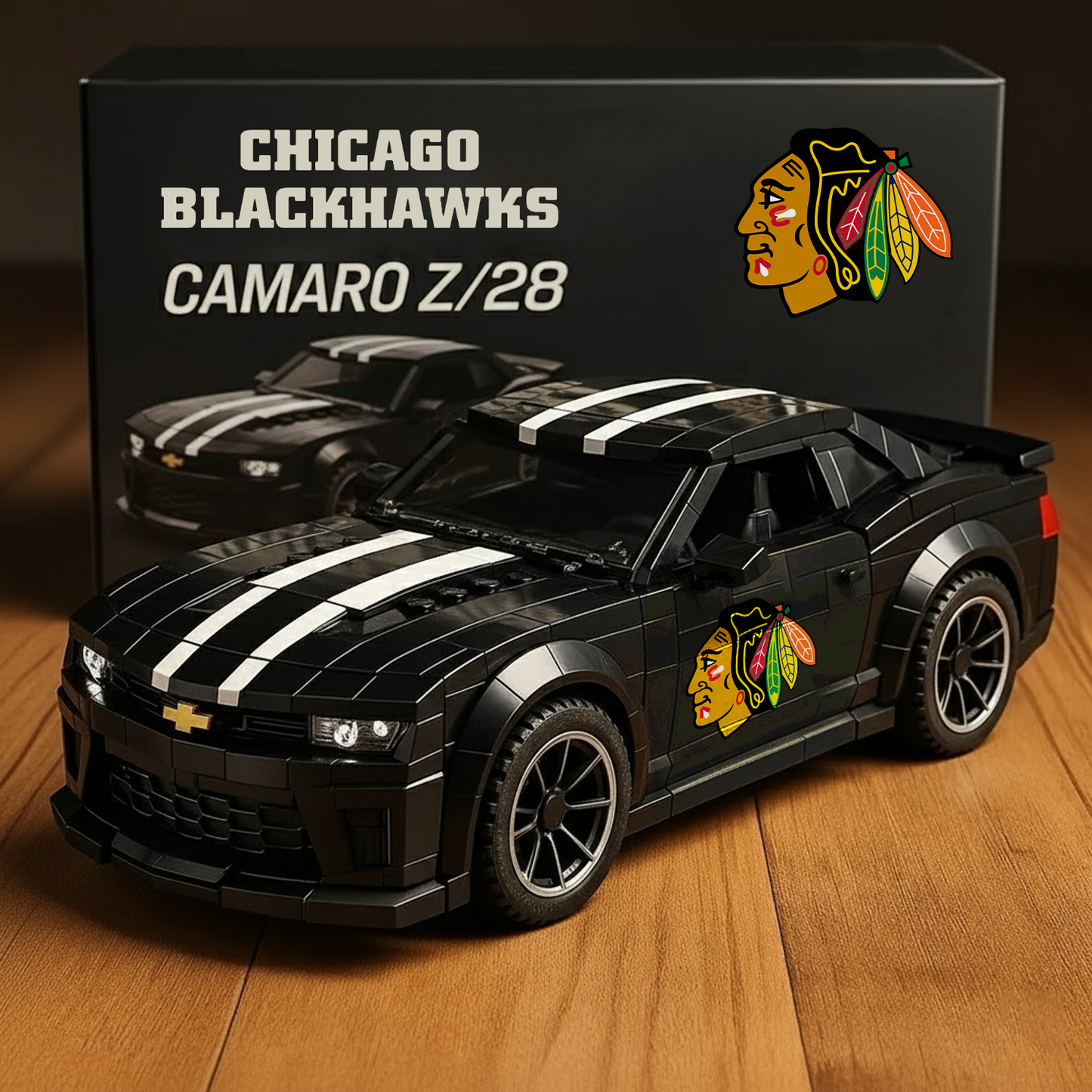 CHI x NHL Football Team Camaro Z28 DATND TANTD