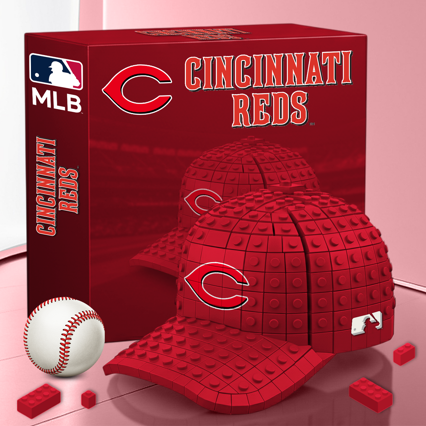 MLB 3D Baseball Cap Block Set V1 NAK PTTD