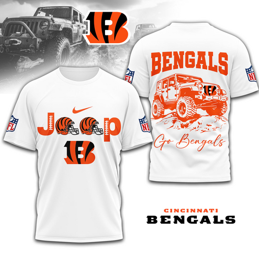 CIN Premium NFL Jeep 3D Shirt DDT NTL