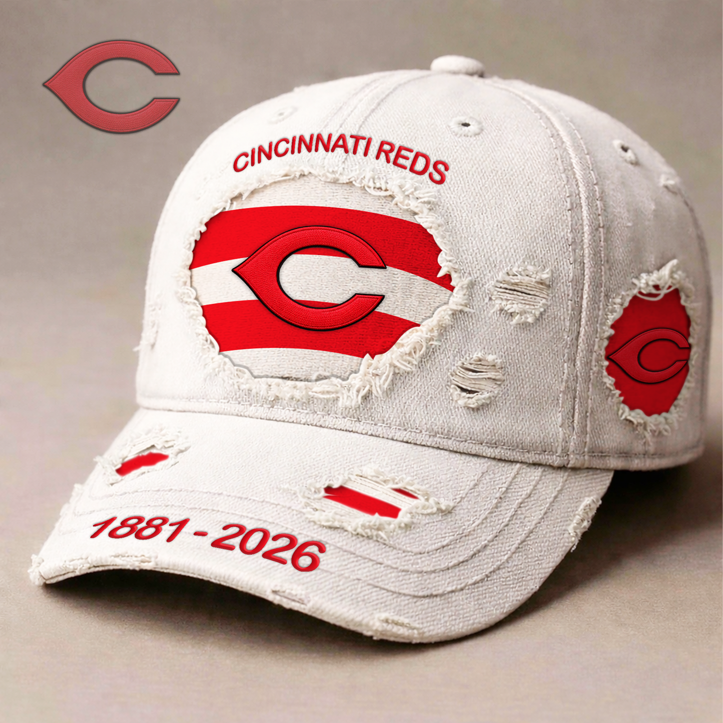 CIN x MLB Premium Classic Cap DDT CTND