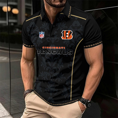 CIN x NFL Luxury Polo Shirt 150626