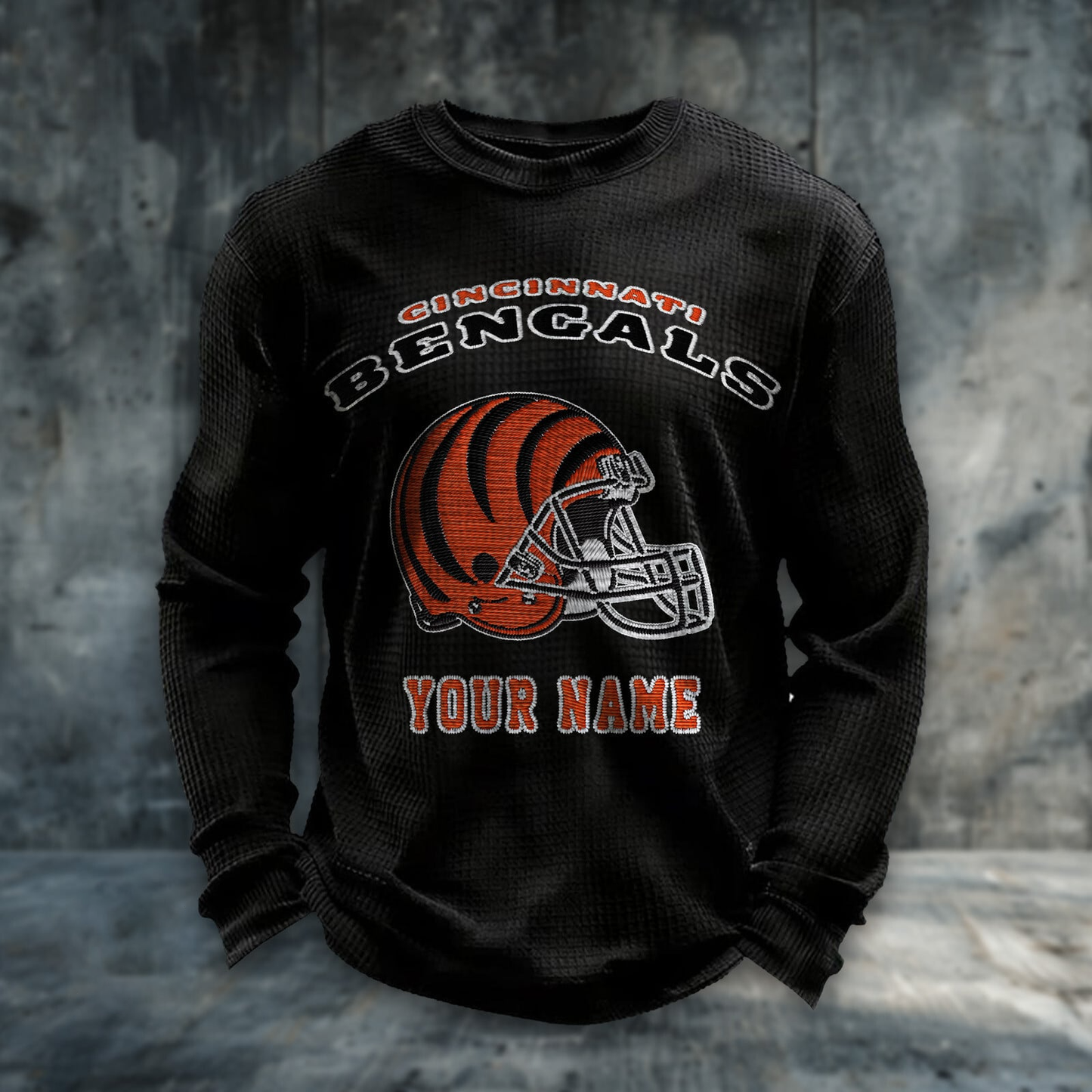 CIN x NFL  Personalized Crew Neck Sweatshirt DDT CTND