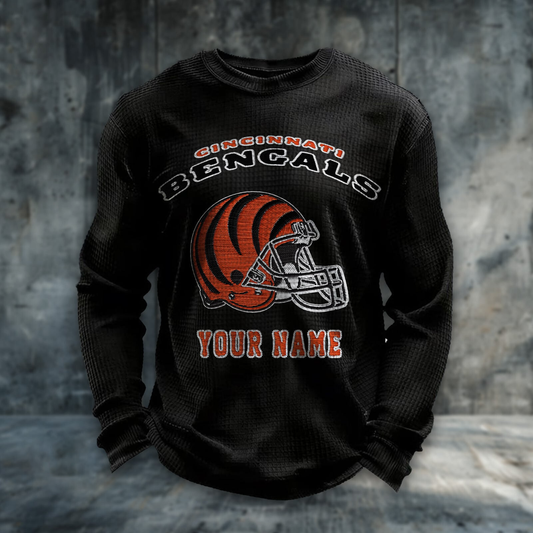 CIN x NFL  Personalized Crew Neck Sweatshirt DDT CTND