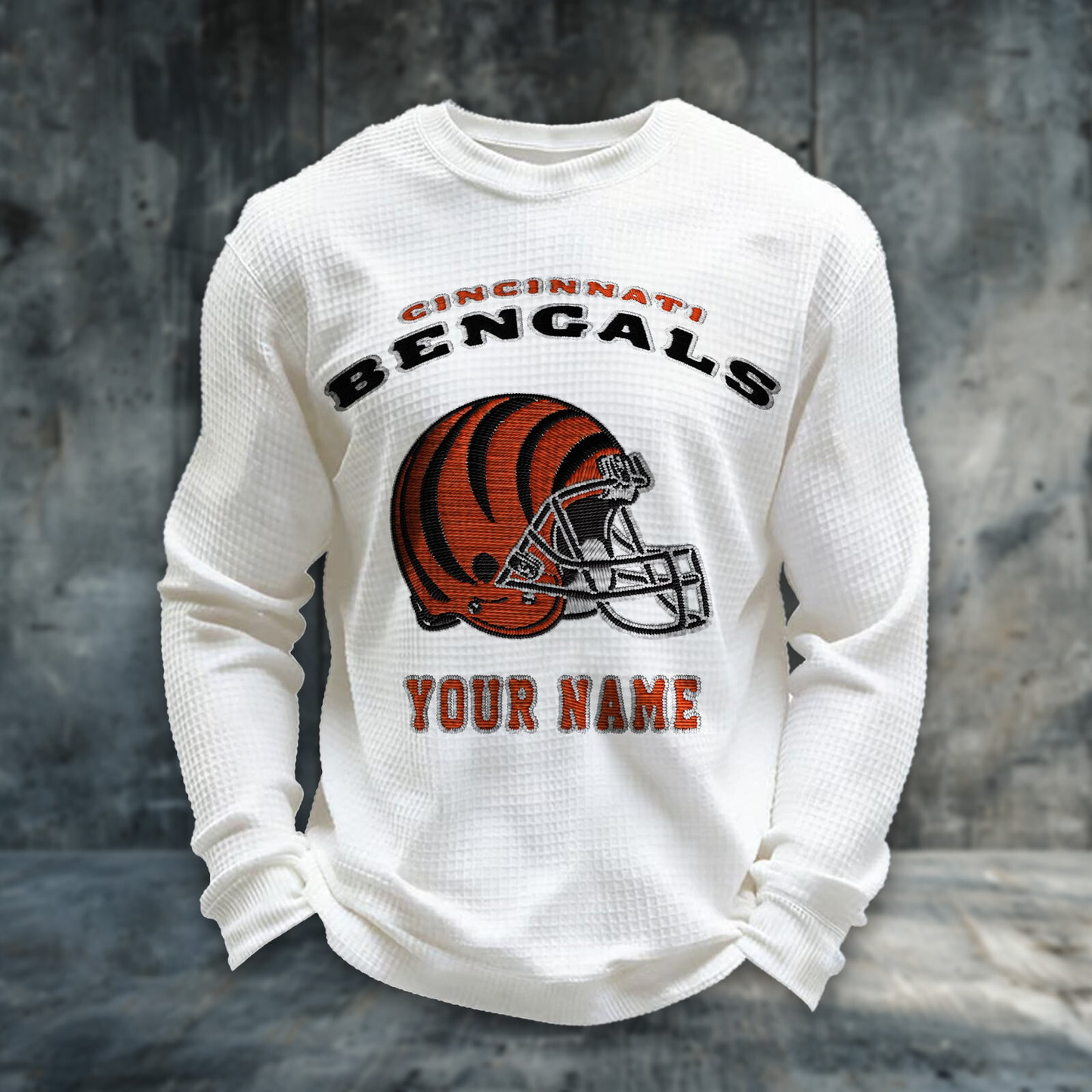 CIN x NFL  Personalized Crew Neck Sweatshirt DDT CTND