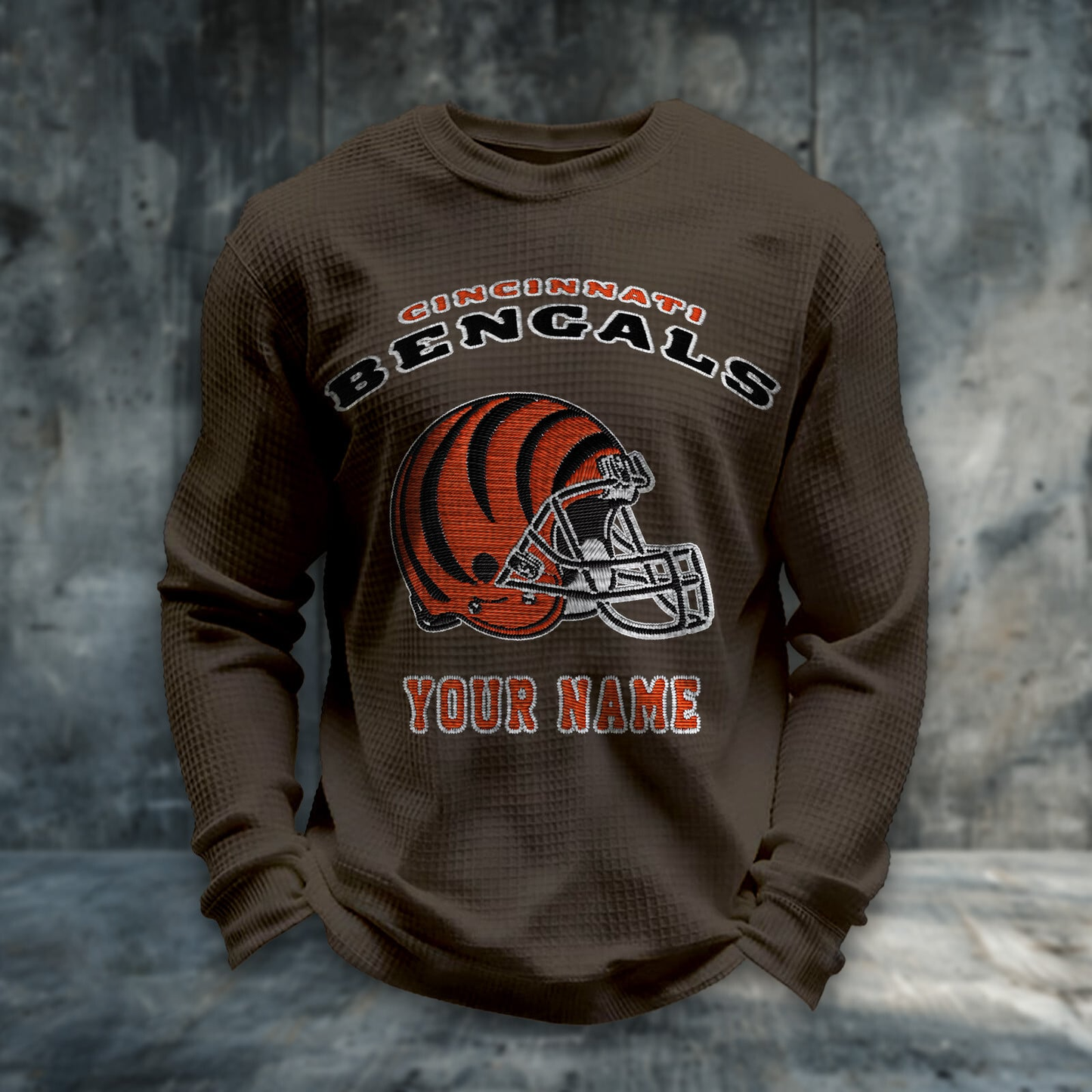 CIN x NFL  Personalized Crew Neck Sweatshirt DDT CTND