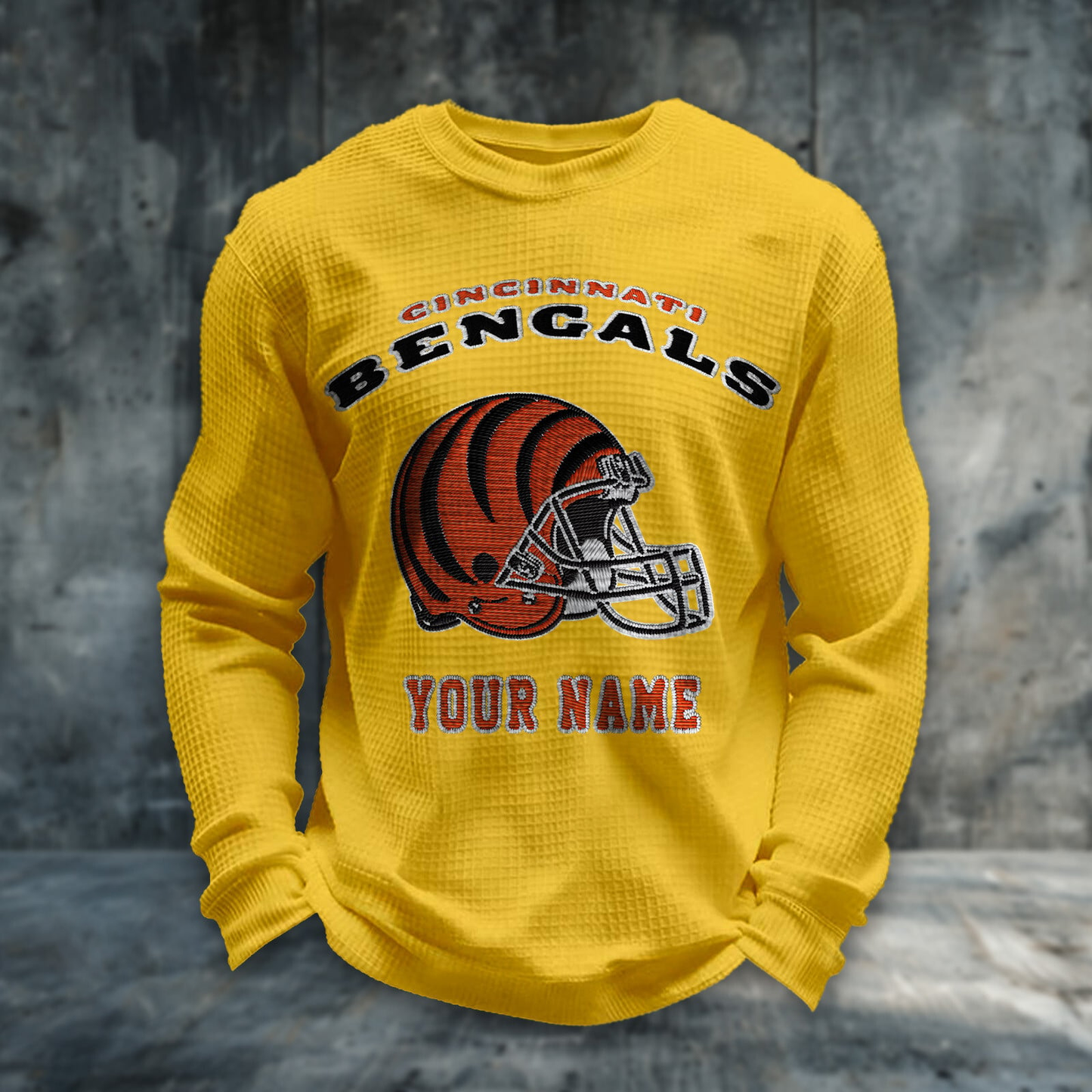 CIN x NFL  Personalized Crew Neck Sweatshirt DDT CTND