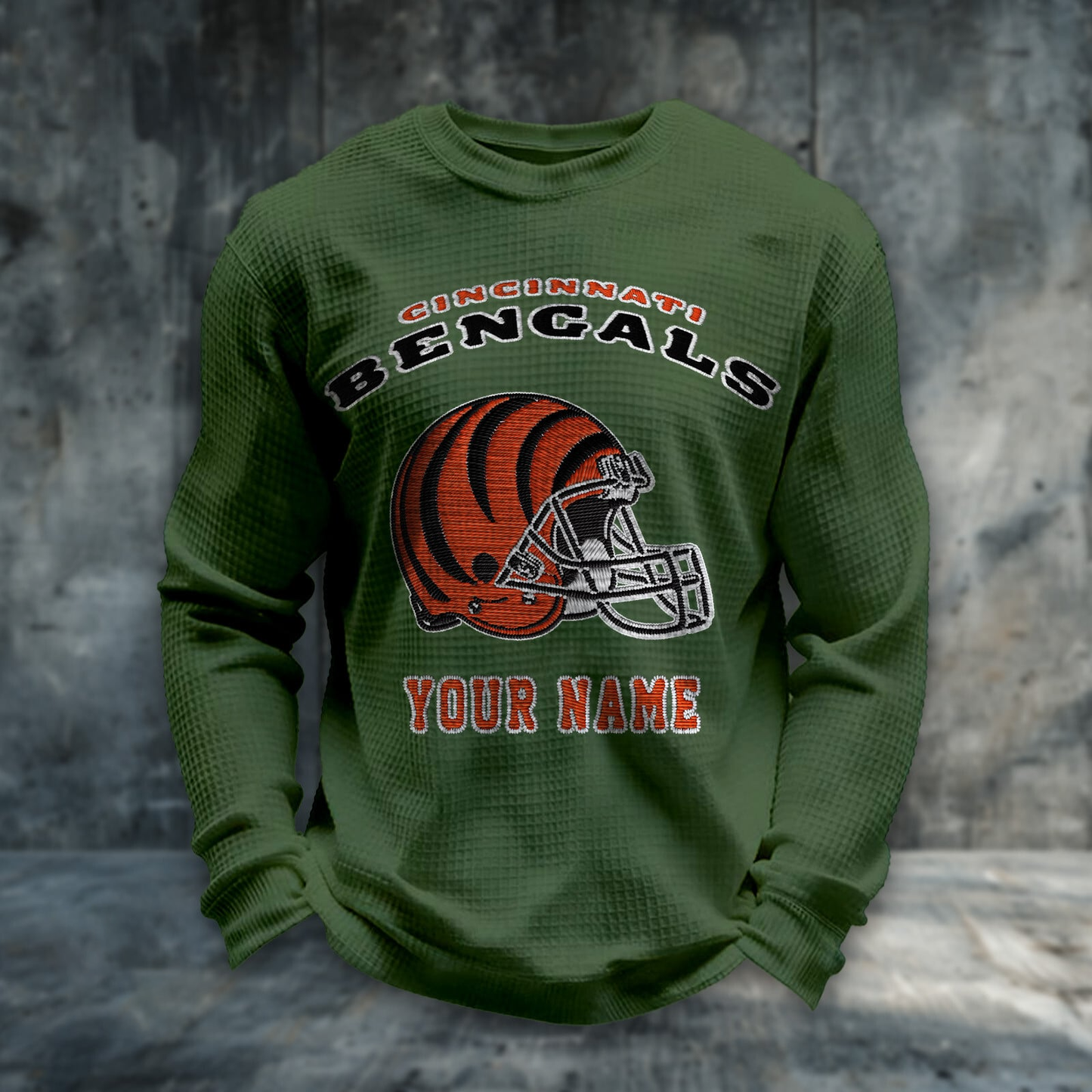 CIN x NFL  Personalized Crew Neck Sweatshirt DDT CTND
