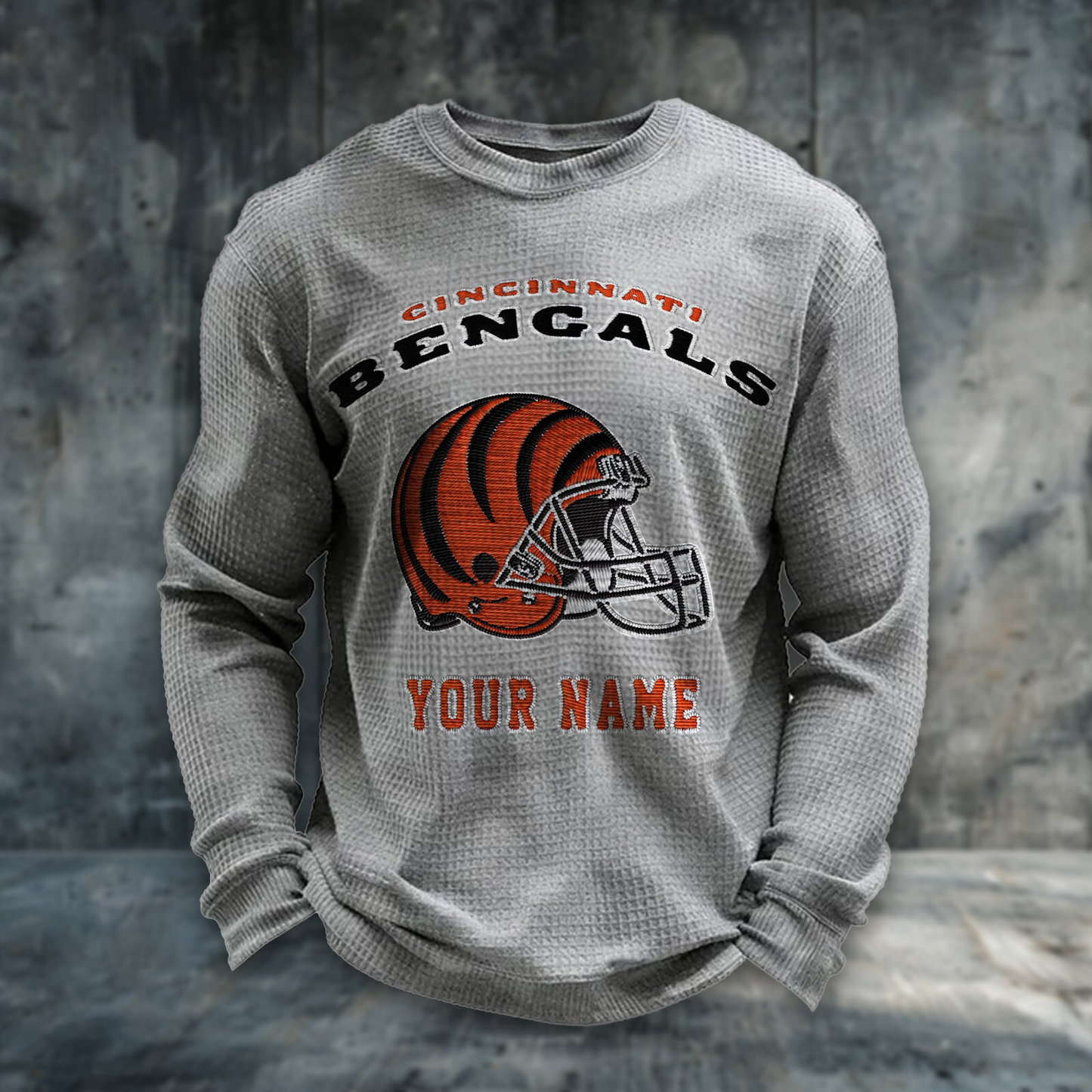 CIN x NFL  Personalized Crew Neck Sweatshirt DDT CTND