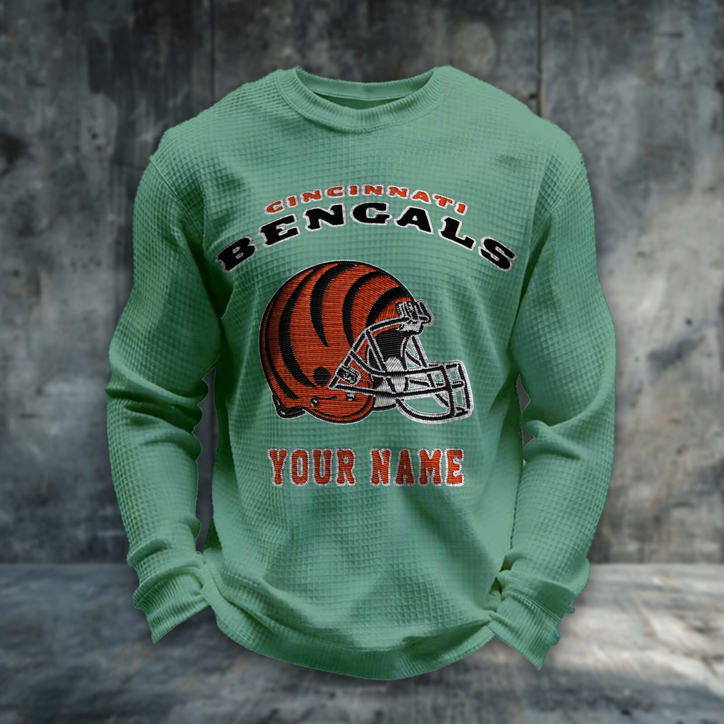CIN x NFL  Personalized Crew Neck Sweatshirt DDT CTND