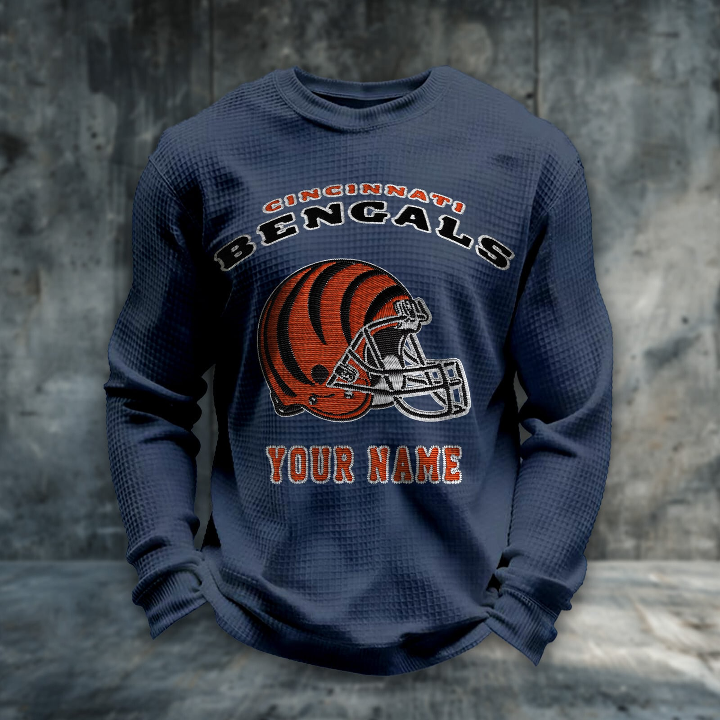 CIN x NFL  Personalized Crew Neck Sweatshirt DDT CTND