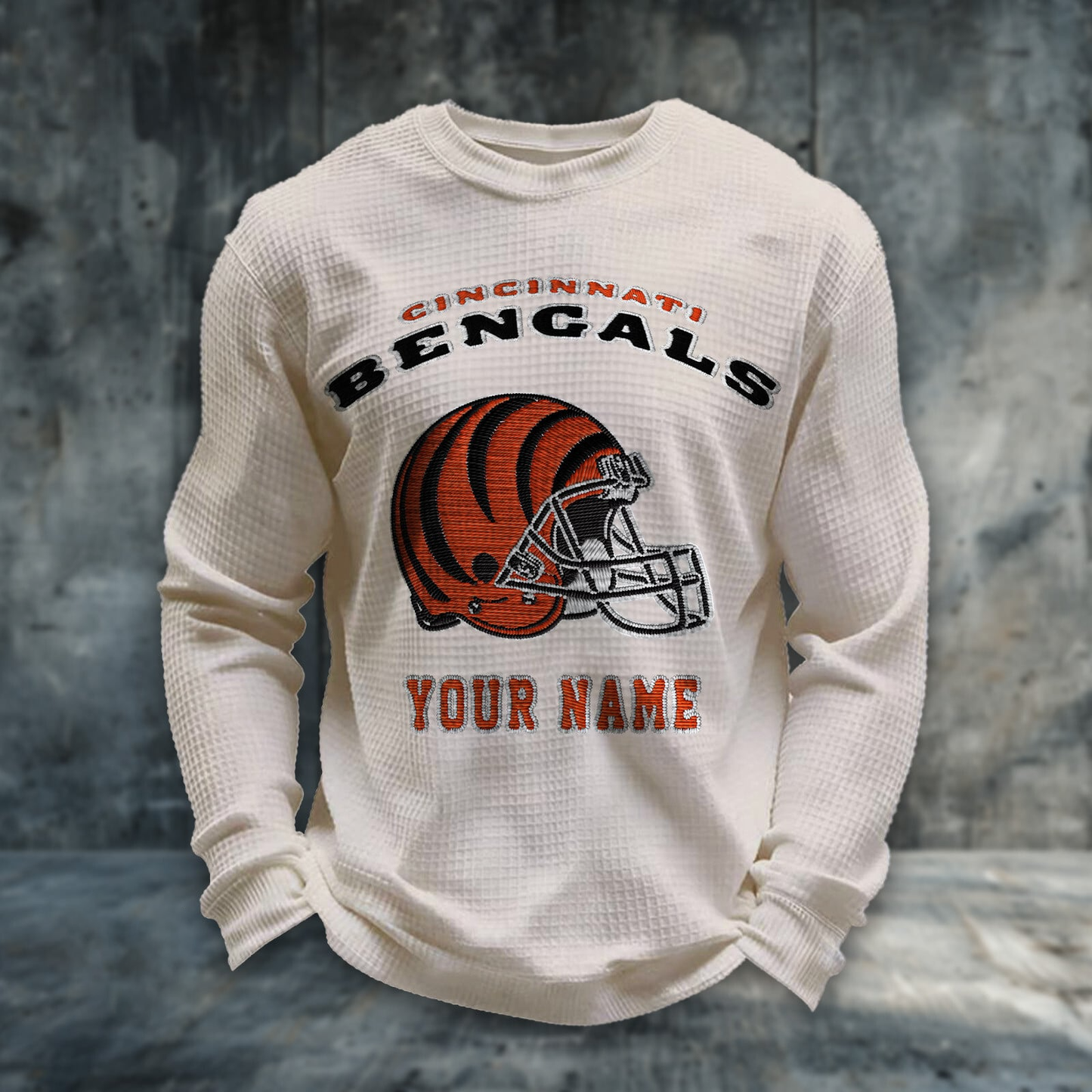 CIN x NFL  Personalized Crew Neck Sweatshirt DDT CTND