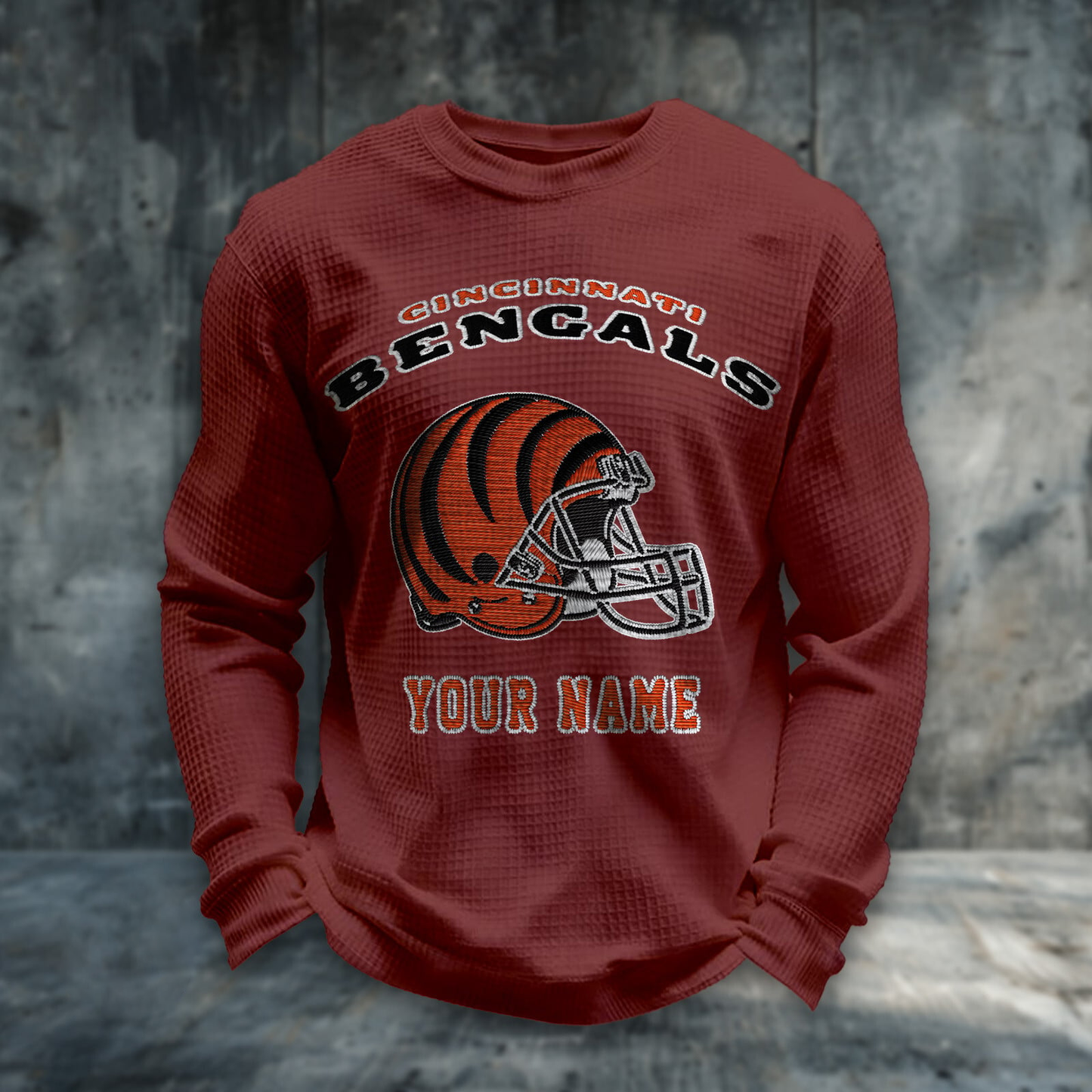 CIN x NFL  Personalized Crew Neck Sweatshirt DDT CTND