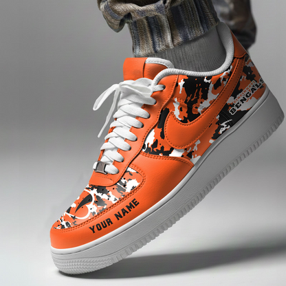 CIN x NFL Premium Camo AF1 Sneakers DDT CTND