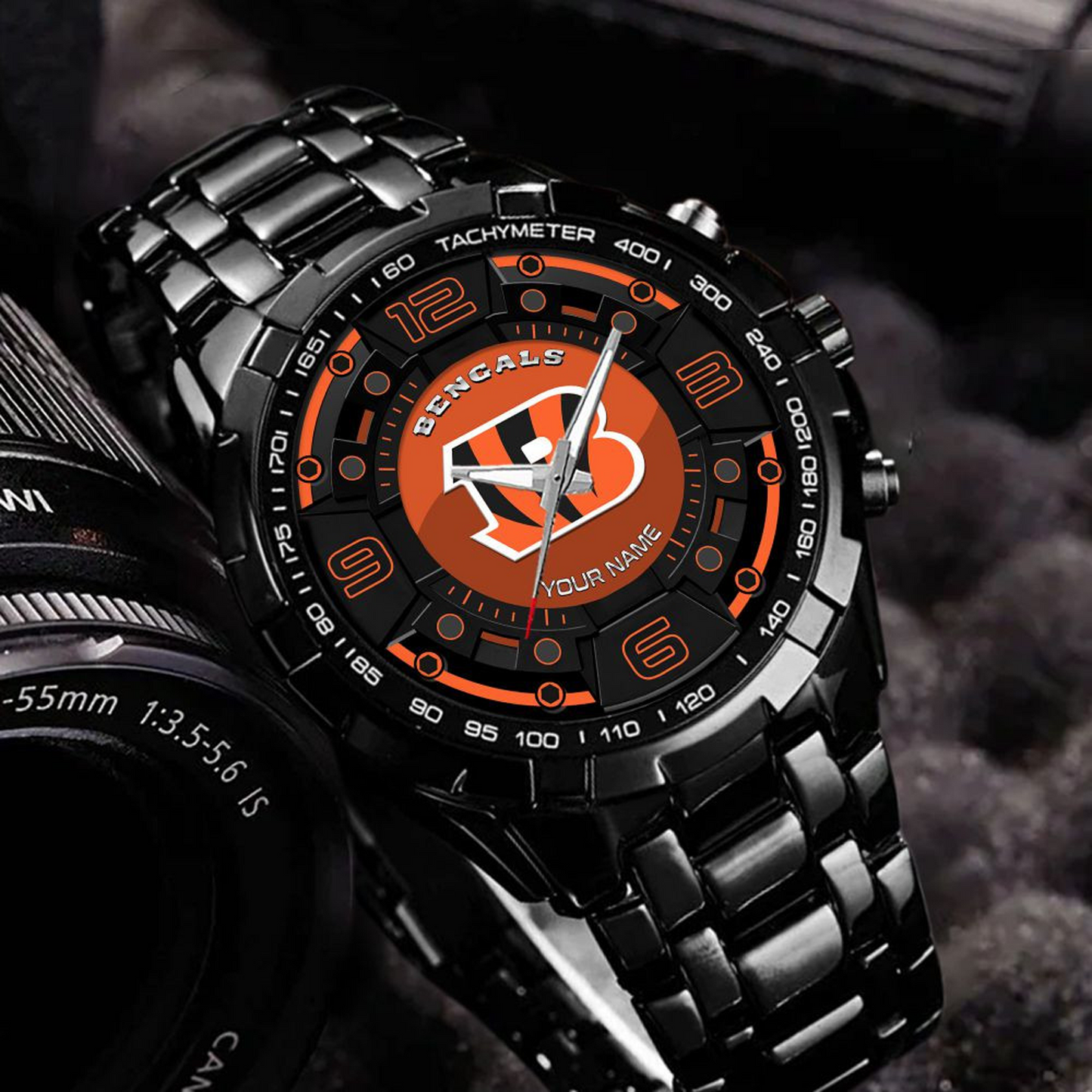 CIN x NFL Stainless Steel Watch DatND DVT