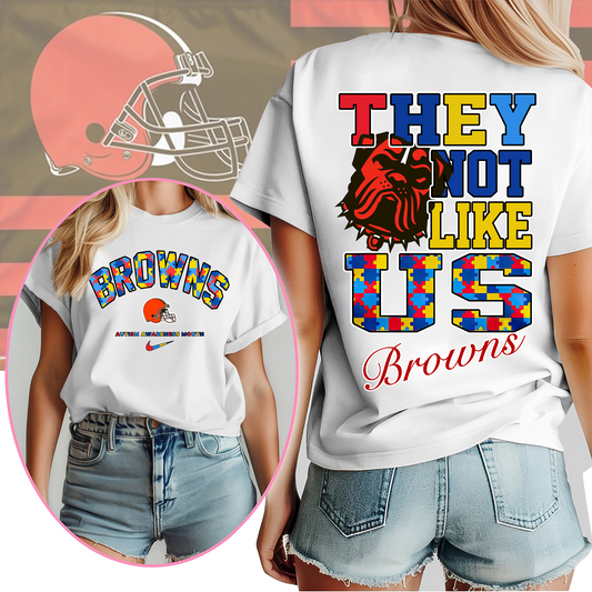 CLE Premium NFL Autism Awareness Month 3D Shirt DDT CTND