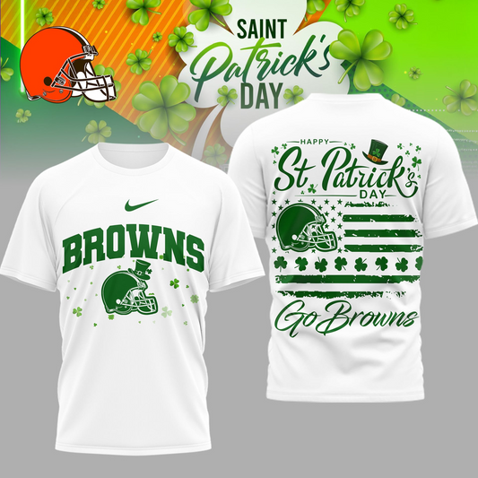 CLE Premium NFL St. Patricks Day 3D Shirt DDT CTND