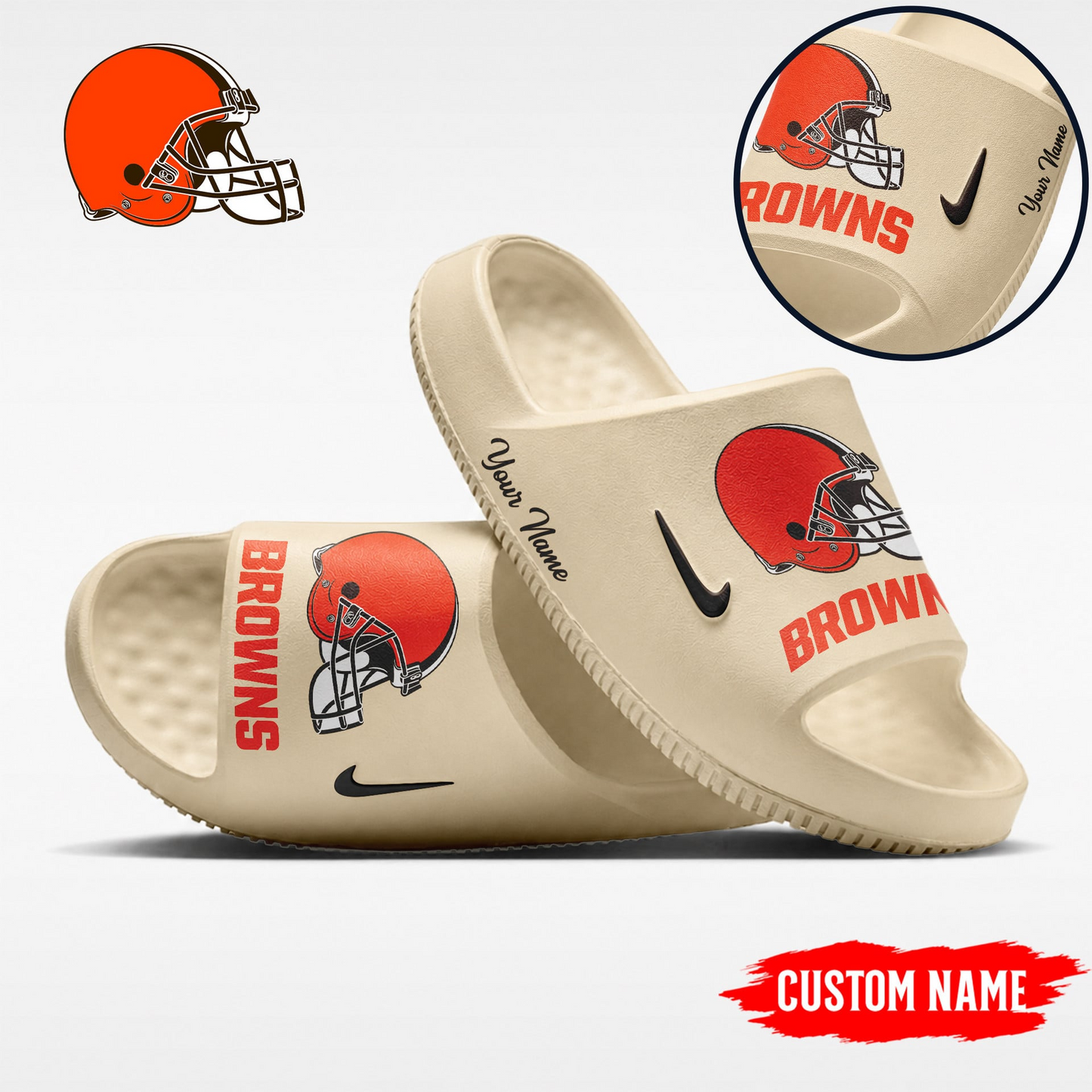 CLE Premium NFL Unisex Slides 200626