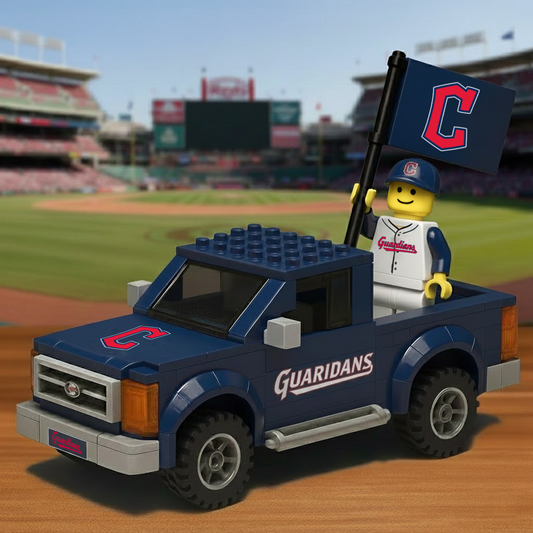 CLE x MLB Building Blocks Truck Toy Set DatND DVT