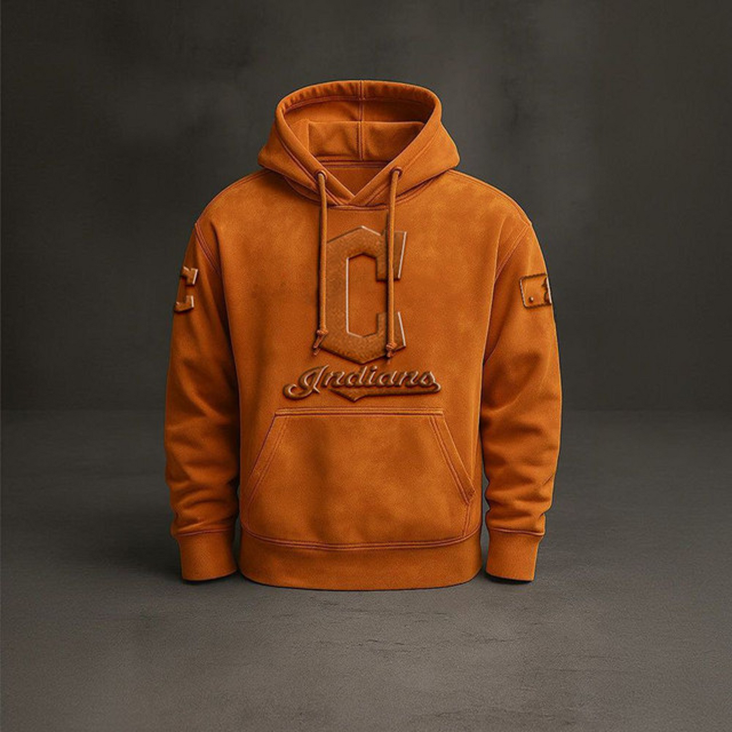 CLE x MLB Embossed Hoodie DatND THUONGNH