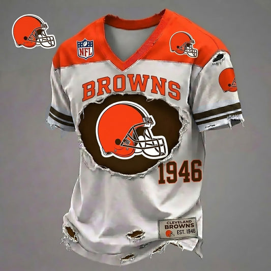 CLE x NFL Luxury Classic T-shirt DDT 140526 TTTZ