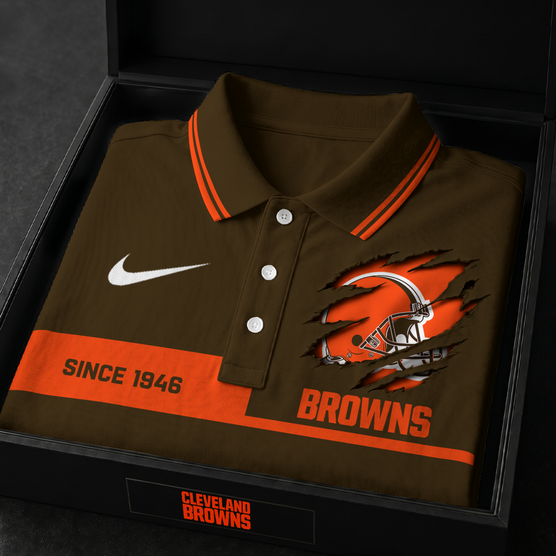 CLE x NFL Luxury V2 Polo Shirt 220626