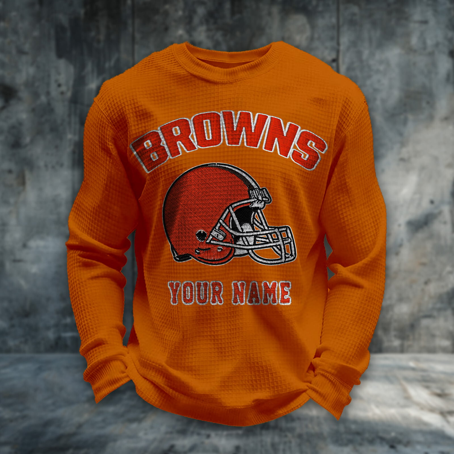 CLE x NFL  Personalized Crew Neck Sweatshirt DDT CTND