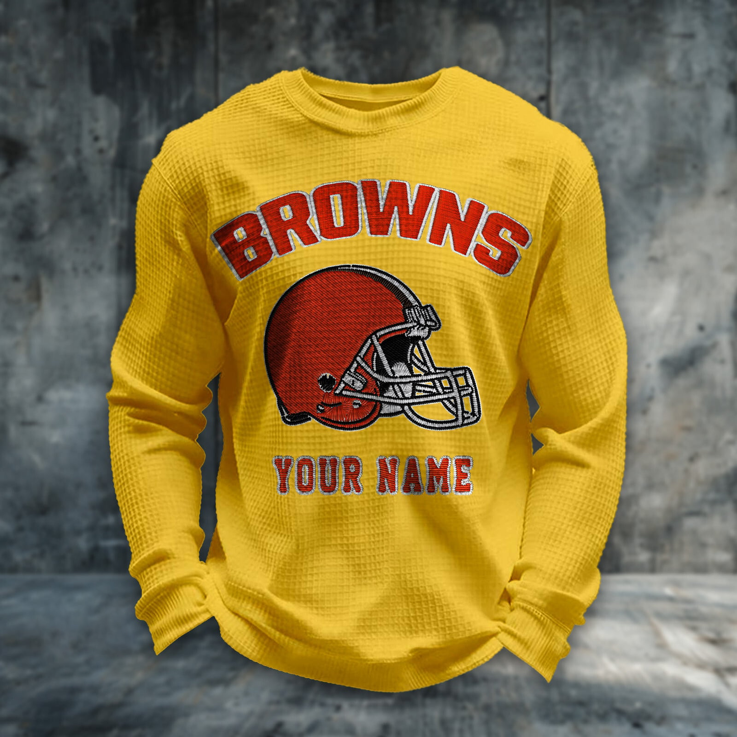 CLE x NFL  Personalized Crew Neck Sweatshirt DDT CTND