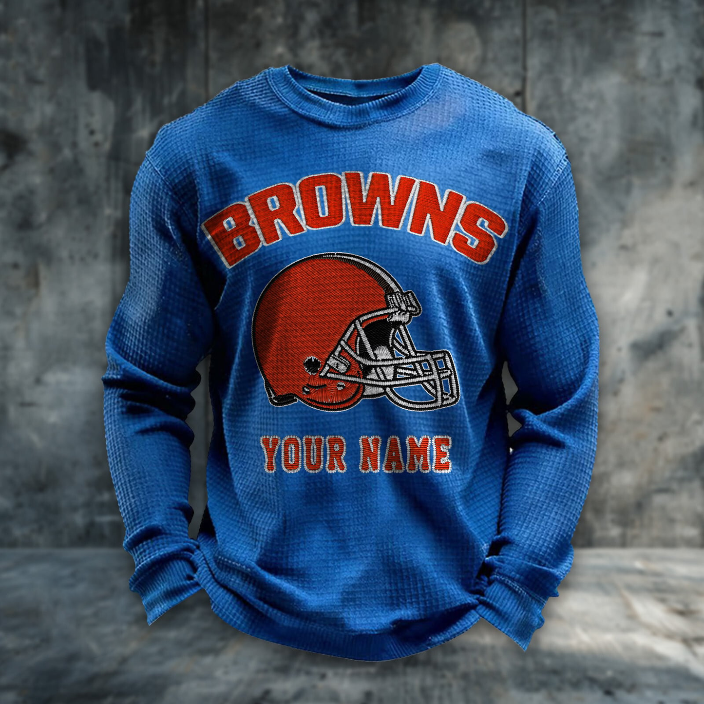 CLE x NFL  Personalized Crew Neck Sweatshirt DDT CTND