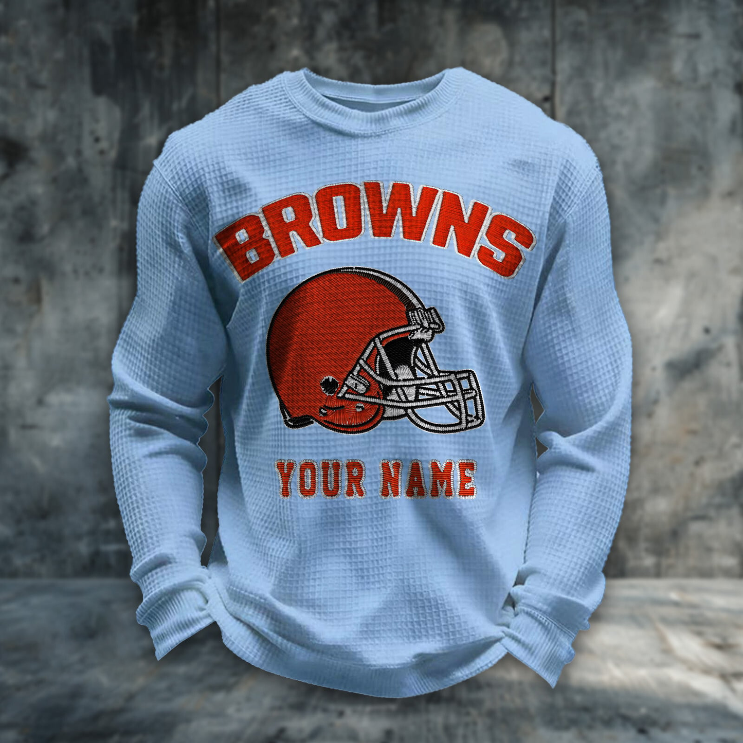 CLE x NFL  Personalized Crew Neck Sweatshirt DDT CTND