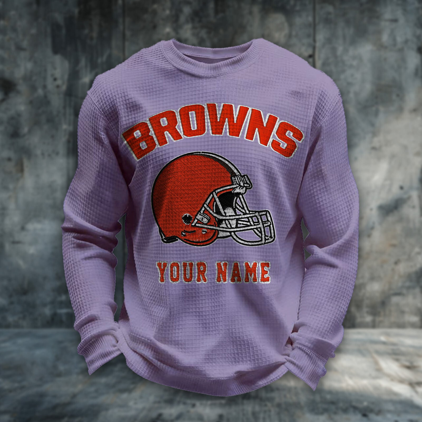 CLE x NFL  Personalized Crew Neck Sweatshirt DDT CTND