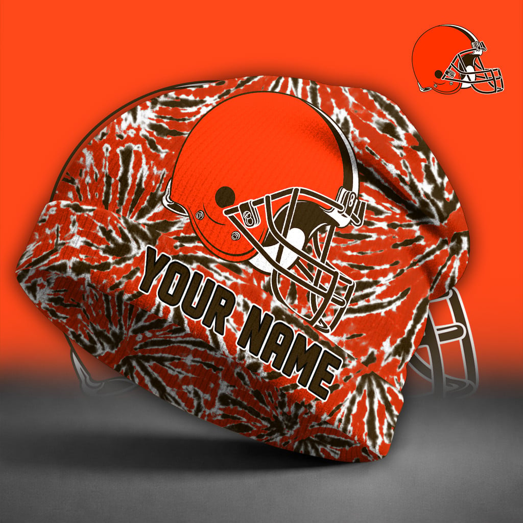 CLE x NFL Personalized Premium Beanie Hat DDT CTND