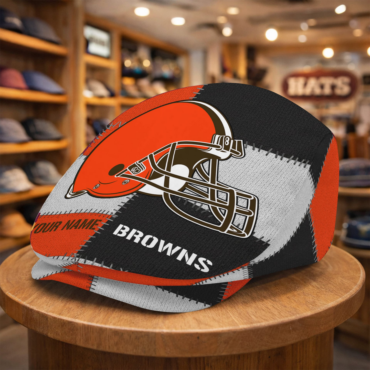 CLE x NFL Personalized Premium Jeff Cap DDT CTND
