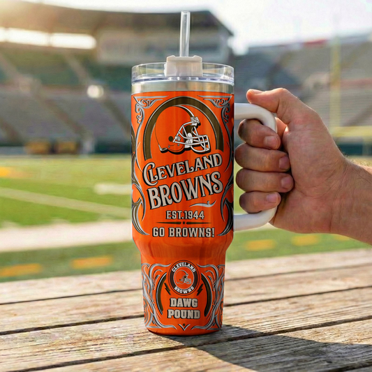 CLE x NFL Stainless Steel Tumble DatND DVT