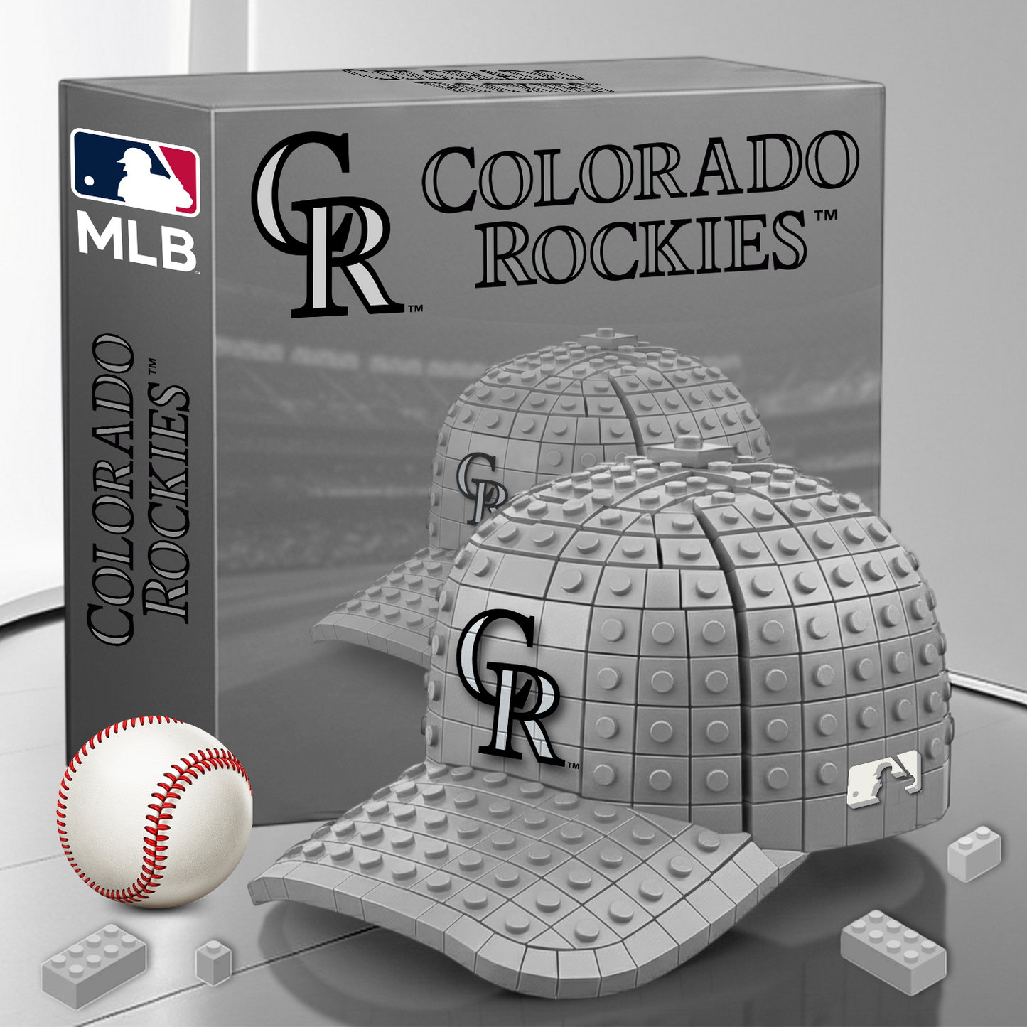 MLB 3D Baseball Cap Block Set V1 NAK PTTD