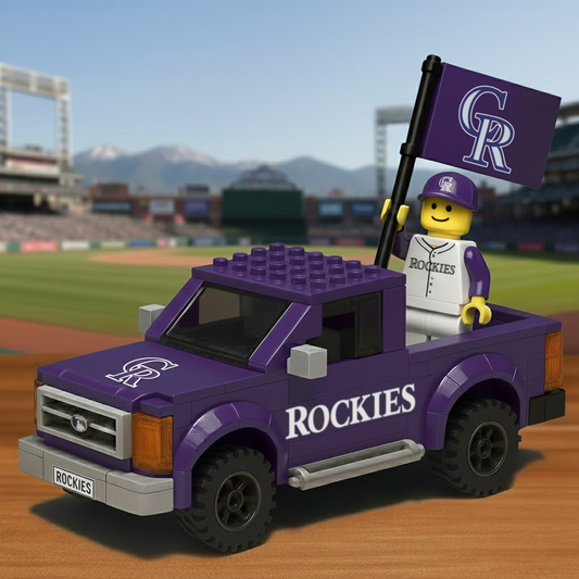 COL x MLB Building Blocks Truck Toy Set DatND DVT