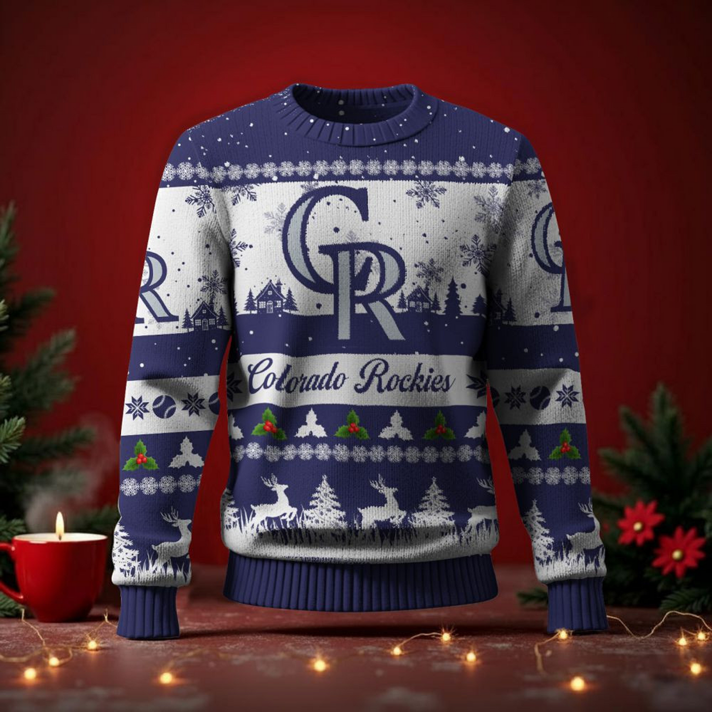 COL x MLB Ugly Sweater 2025 DATND TANTD