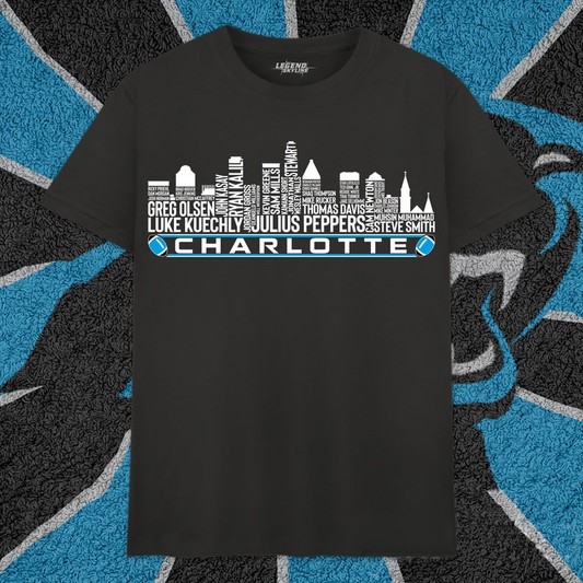 CP Football Greatest Of All Time Team Legends, City Skyline Shirt DDT CTND