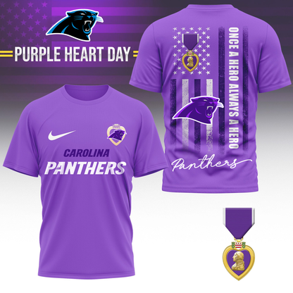 CP Premium National Purple Hear Day 3D Shirt  300626