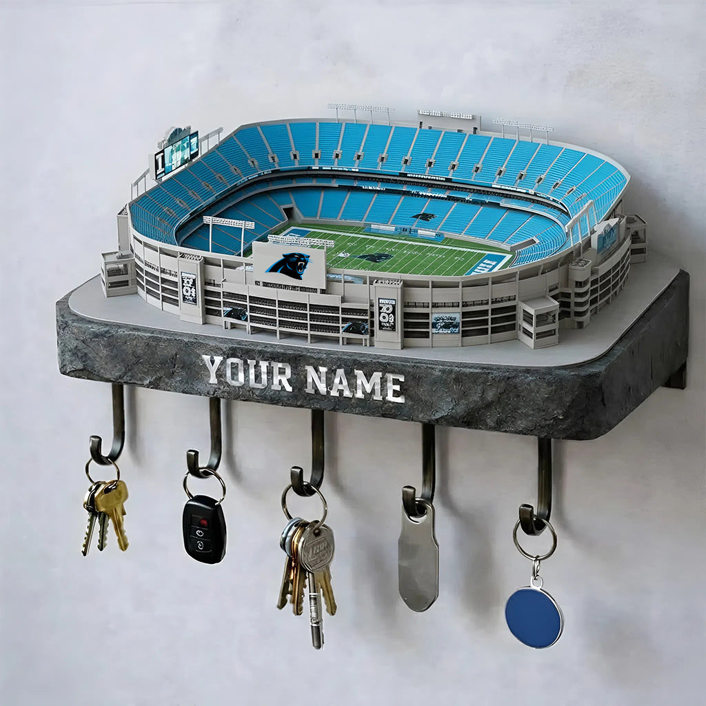 CP Stadium Premium NFL Wood Key Hanger DDT NHM