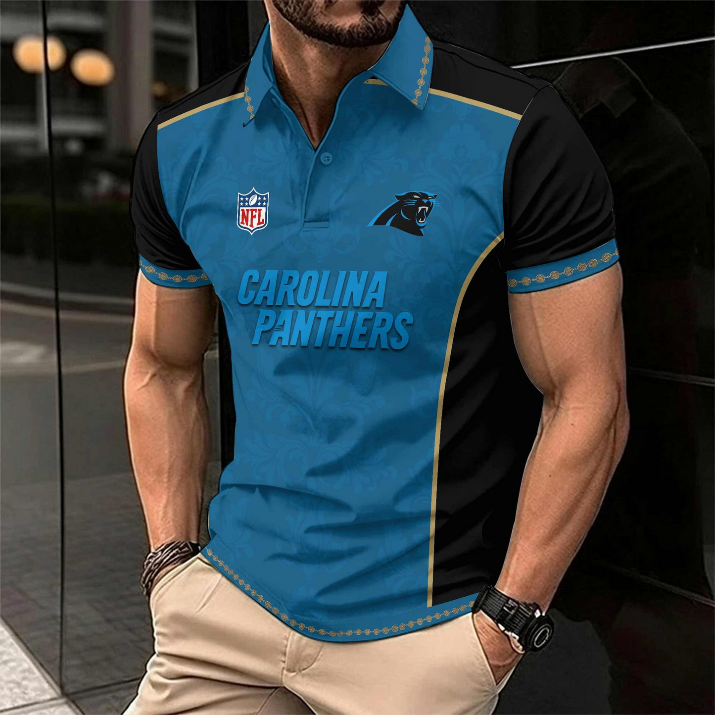 CP x NFL Luxury Polo Shirt 150626