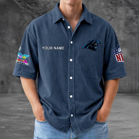 CP x NFL Men Seersucker Button Shirt DDT NTL