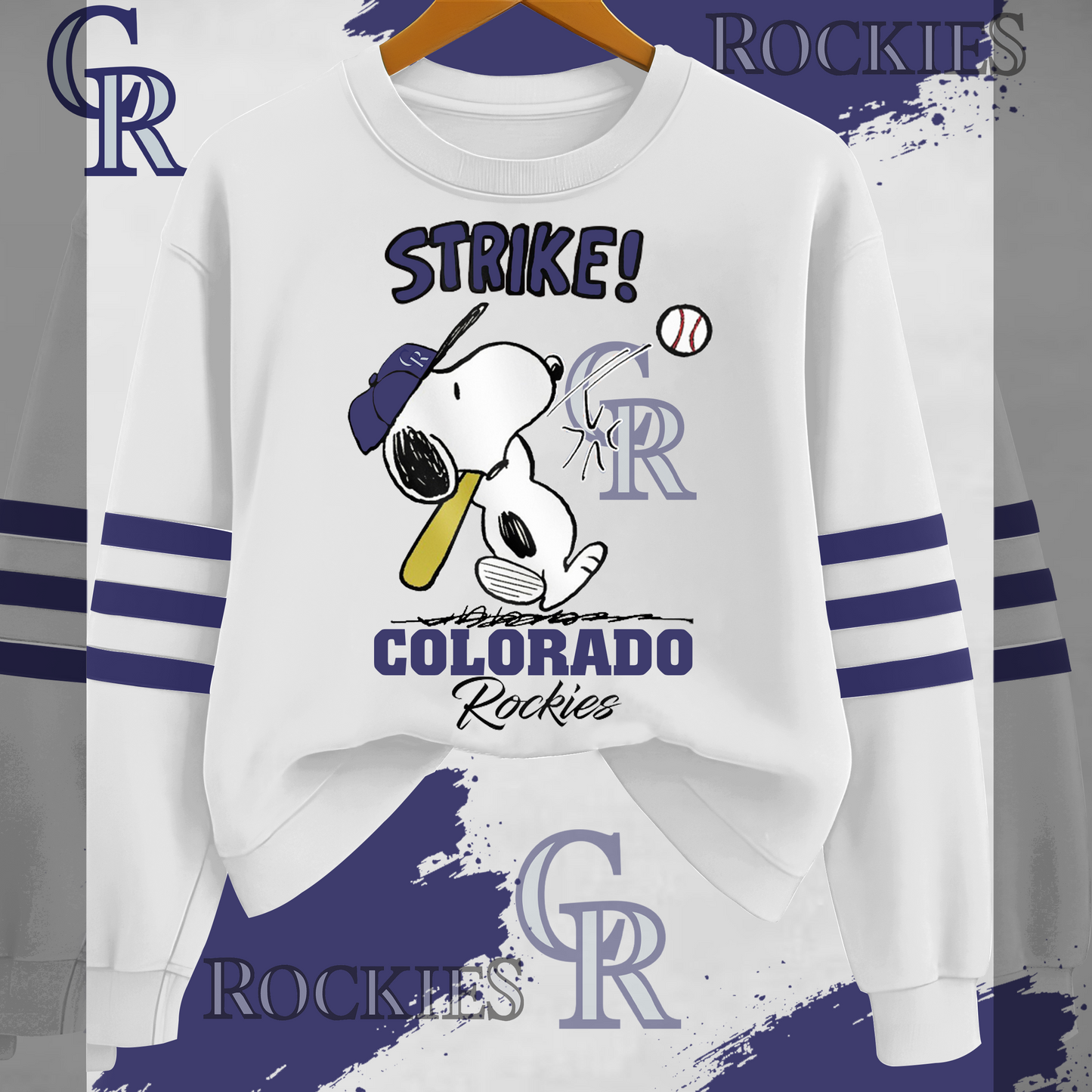 CR Premium MLB x PN Fan 3D Sweatshirt DDT 291125 CTND