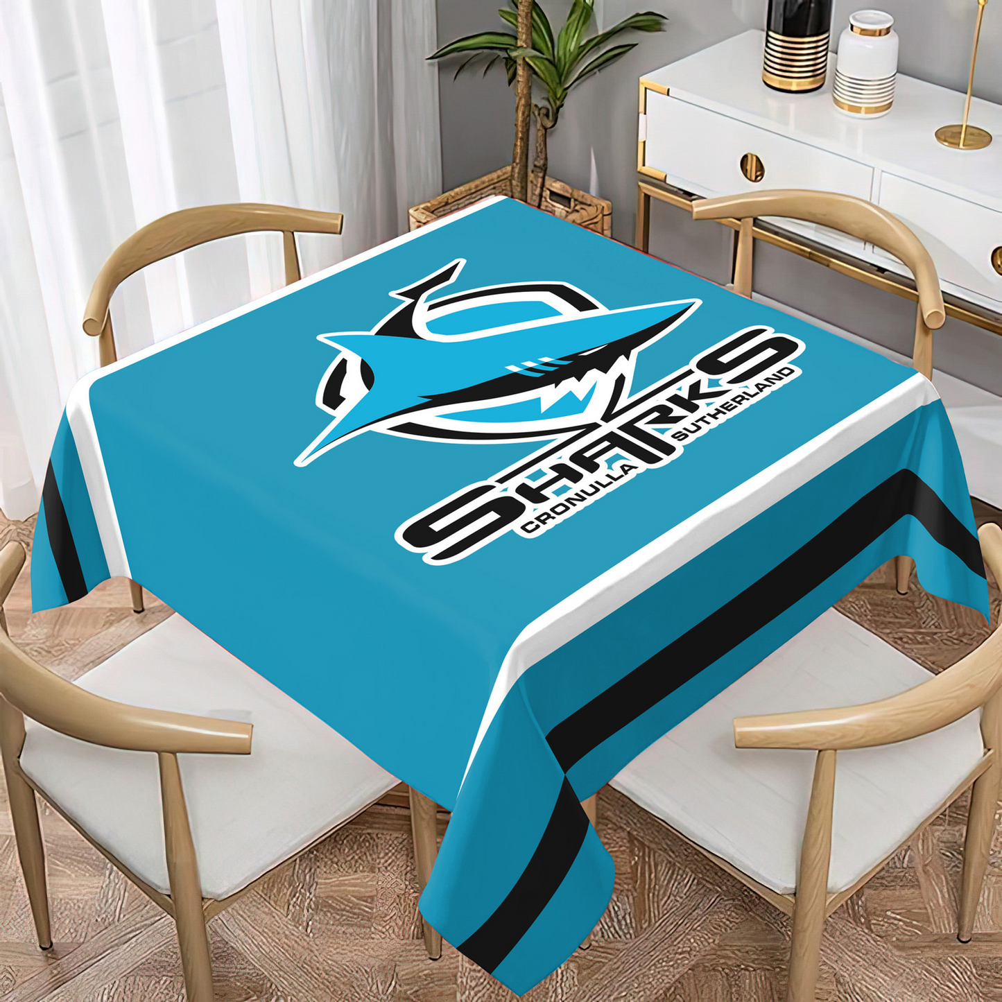 CRO Premium NRL Square Tablecloth For Fan NDT NHT