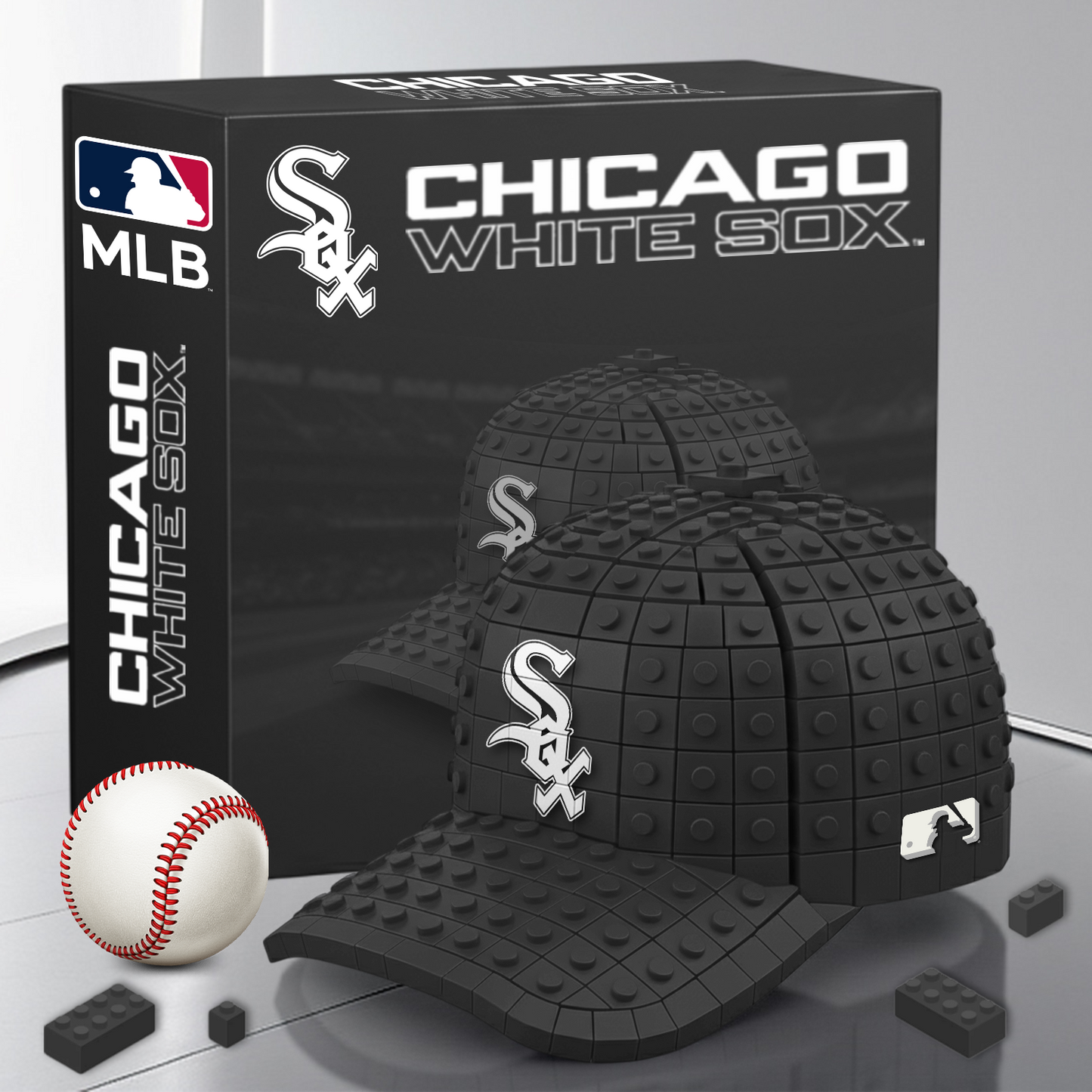 CWS MLB 3D Baseball Cap Block Set V1 NAK PTTD