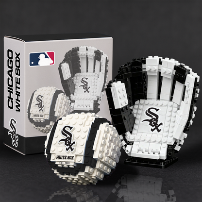 MLB Teams Baseball Glove & Ball Building Block Set NDT TDT 291125