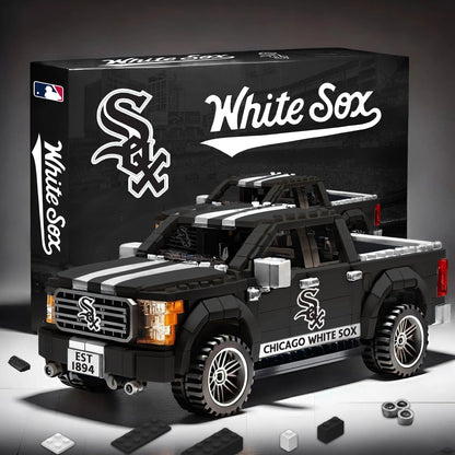 MLB 3D Racing Truck Model Building Block Set 0112 V1 NAK NHM