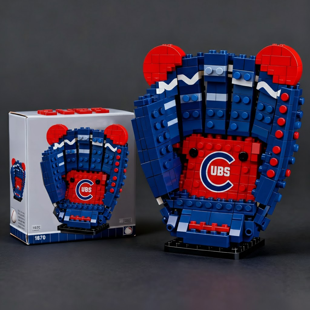 MLB Teams Baseball Glove Building Block Set Ver.2 DDT NTL